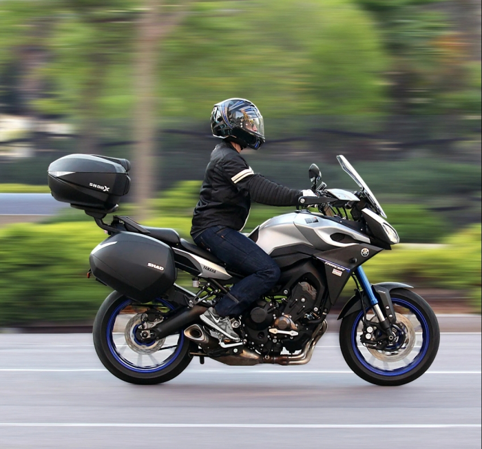 Top case SH58X carbon cutie valiza moto [10]