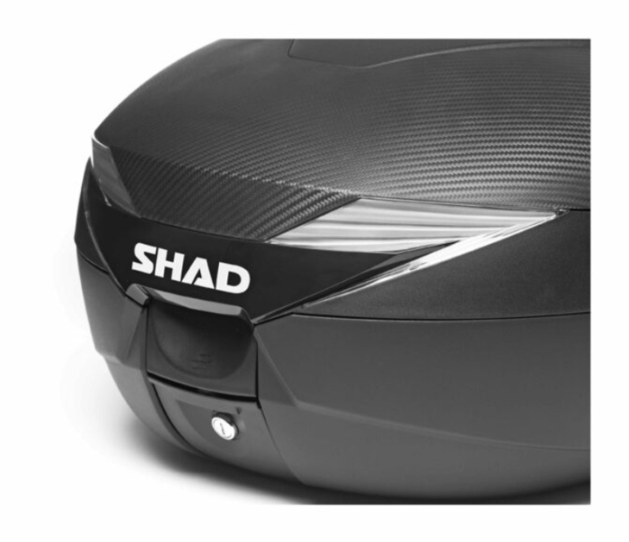 Top case Shad SH39 carbon / negru cutie valiza moto [3]