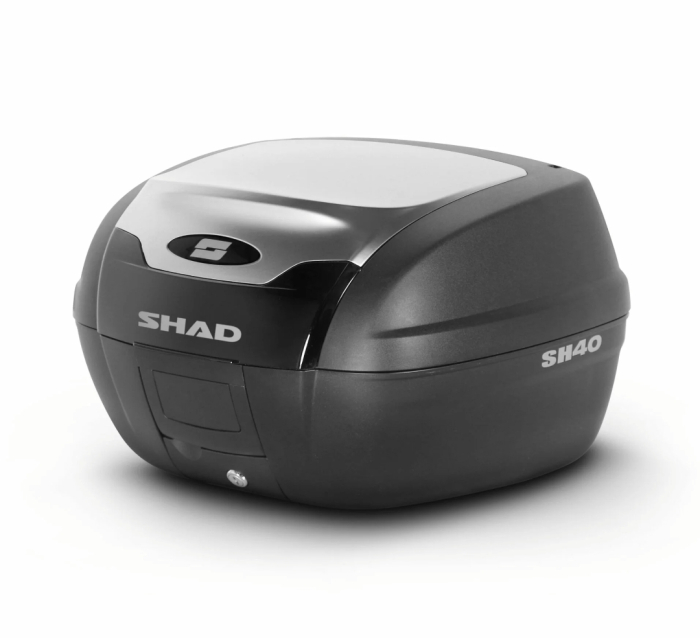 Top case Shad SH40 aspect aluminiu cutie valiza moto [1]