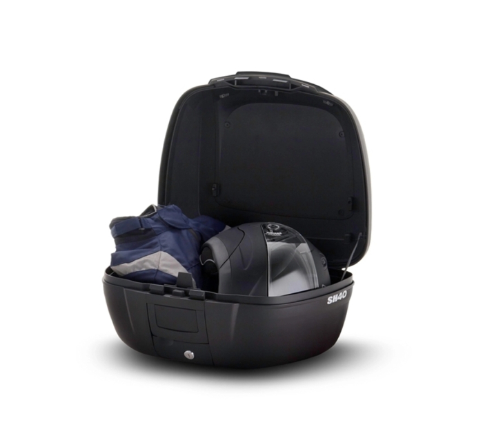 Top case Shad SH40 aspect aluminiu cutie valiza moto [2]