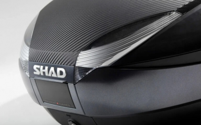 Top case Shad SH48 Titanium cutie moto [3]
