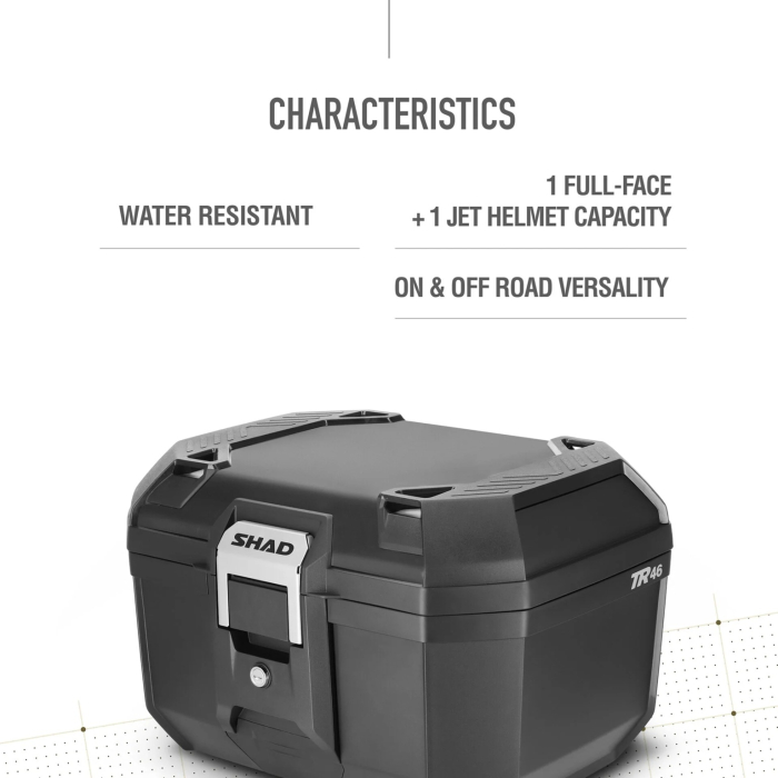 Top case SHAD Terra TR46 Aluminiu [5]