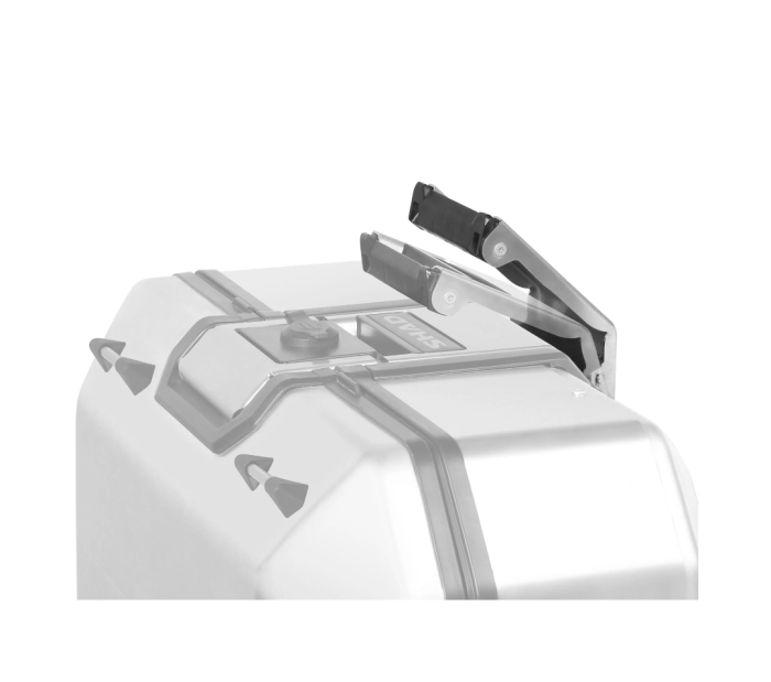 Top case Shad TR37 Terra cutie centrala aluminiu moto [5]