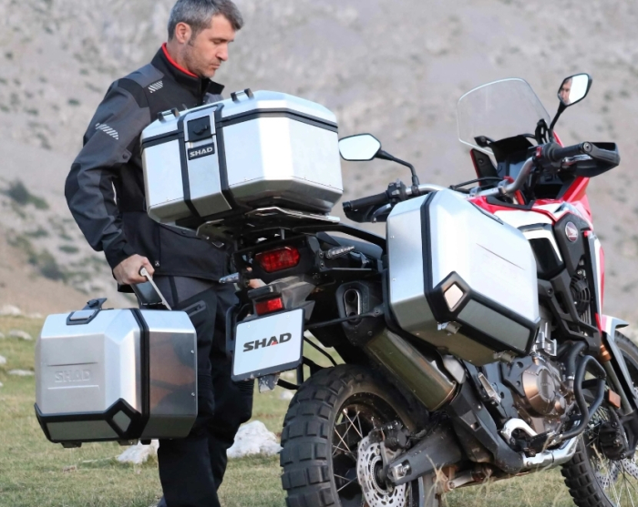 Top case Shad TR48 Terra cutie centrala aluminiu moto [7]
