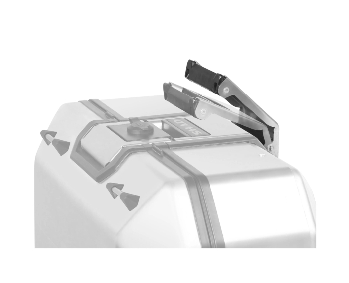 Top case Shad TR48 Terra cutie centrala aluminiu moto [4]