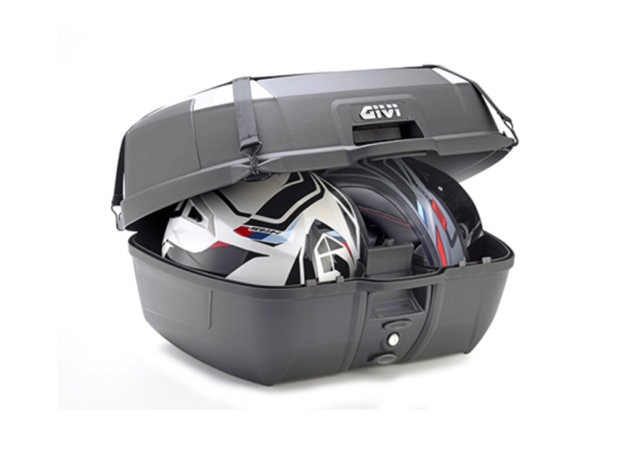 Topcase GIVI B45+ MONOLOCK 45LT cu plasă, căptușeală și spătar [4]