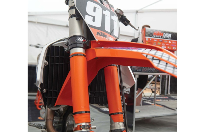 Upper fork protectors POLISPORT PERFORMANCE 8463500003 portocaliu [2]