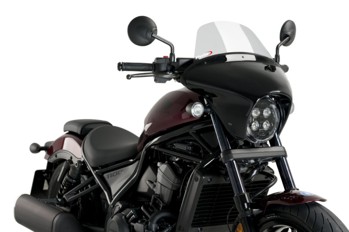 Windscreen PUIG BATWING SML TOURING smoke [2]
