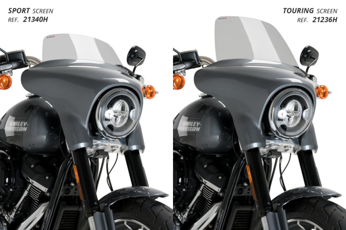 Windscreen PUIG HIGH-ROAD TOURING smoke [2]