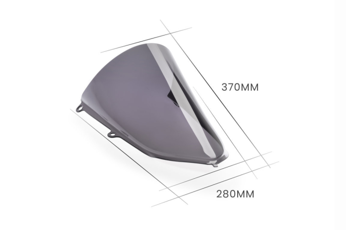 Windscreen PUIG R-RACER 3633H smoke [2]