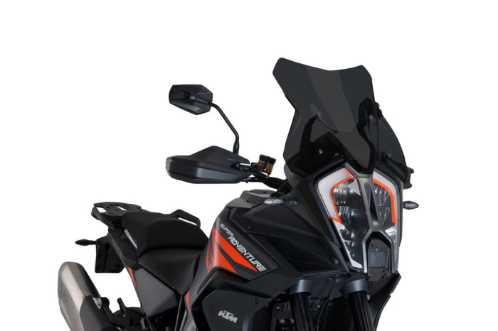 Windscreen PUIG TOURING dark smoke [2]