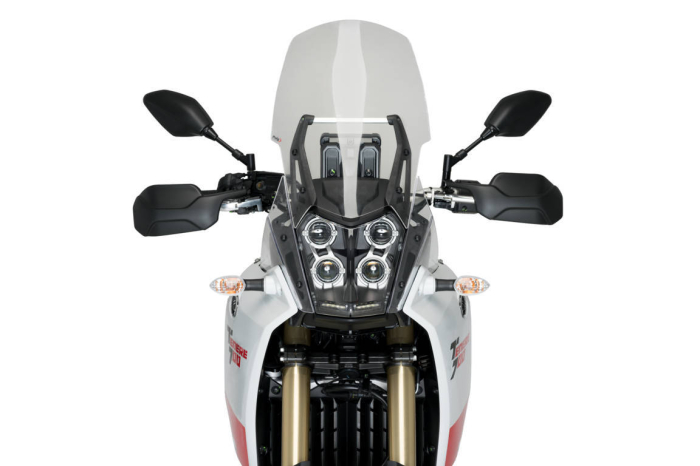 Windscreen PUIG TOURING PLUS 3727W transparent [2]