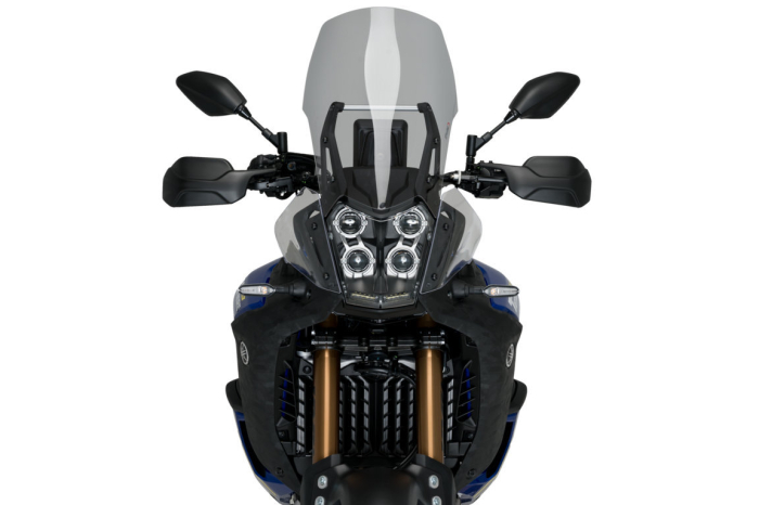 Windscreen PUIG TOURING PLUS smoke [2]