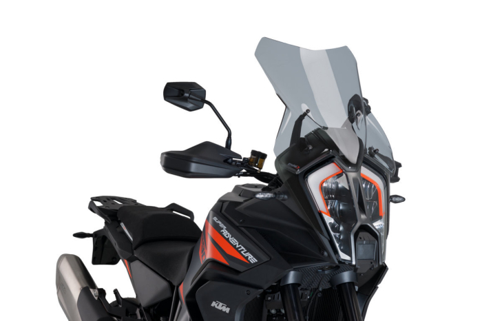 Windscreen PUIG TOURING PLUS smoke [2]