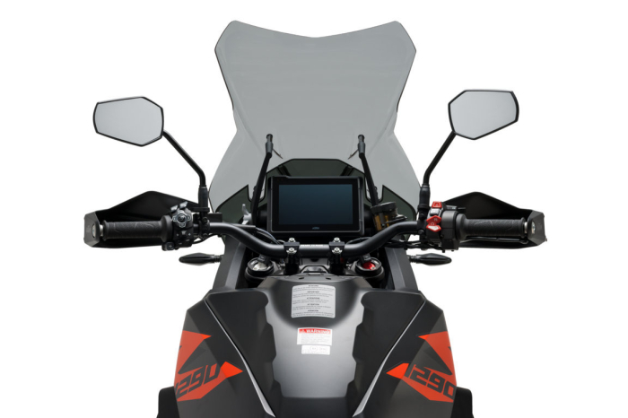 Windscreen PUIG TOURING PLUS smoke [5]