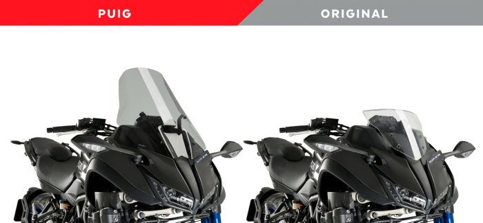 Windscreen PUIG TOURING transparent [2]