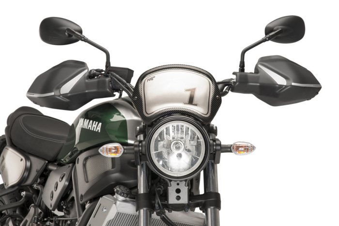 Windshield PUIG FRONTAL PLATE carbon look [3]