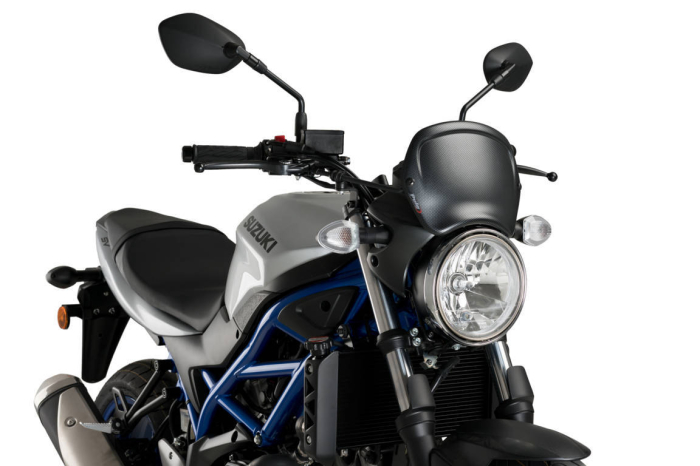 Windshield PUIG FRONTAL PLATE carbon look [2]