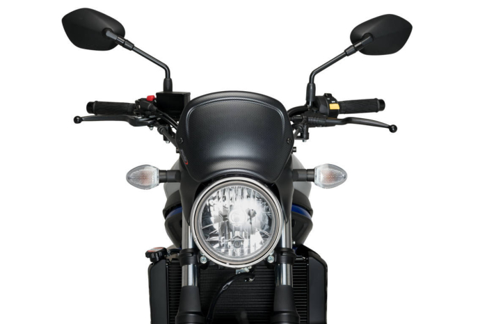 Windshield PUIG FRONTAL PLATE carbon look [3]
