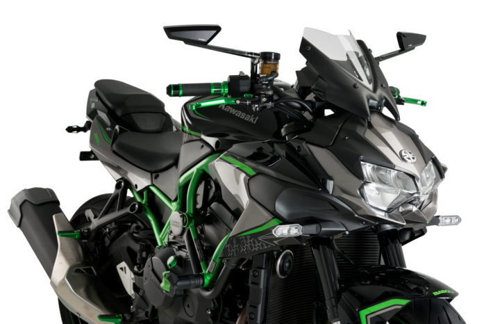 Windshield PUIG NEW GEN. SPORT smoke [7]