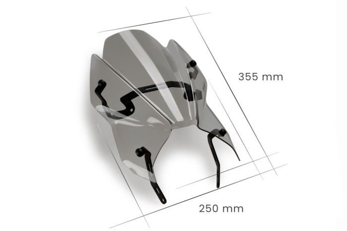 Windshield PUIG NEW GEN. SPORT smoke [6]
