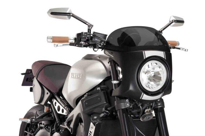 Windshield PUIG SEMI-FAIRING carbon look dark smoke [2]