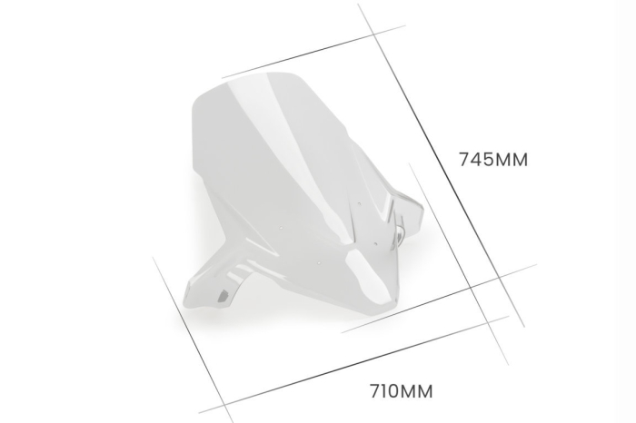 Windshield PUIG V-TECH LINE TOURING transparent [6]