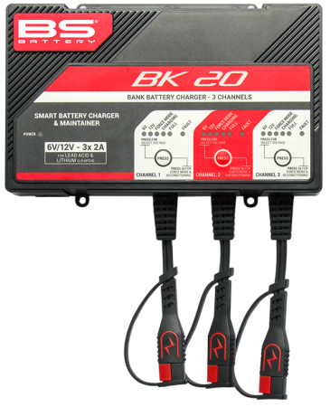 3 channels bank BS-BATTERY (suitable also for Lithium) 12V 2A [6]