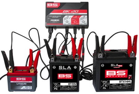 3 channels bank BS-BATTERY (suitable also for Lithium) 12V 2A [4]