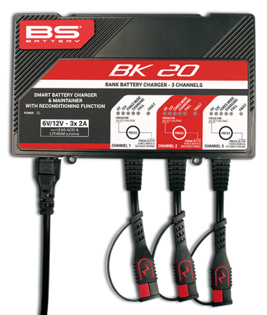 3 channels bank BS-BATTERY (suitable also for Lithium) 12V 2A [1]