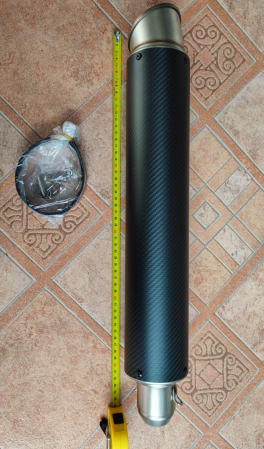 Evacuari universale - Evacuare sport  carbon moto atv