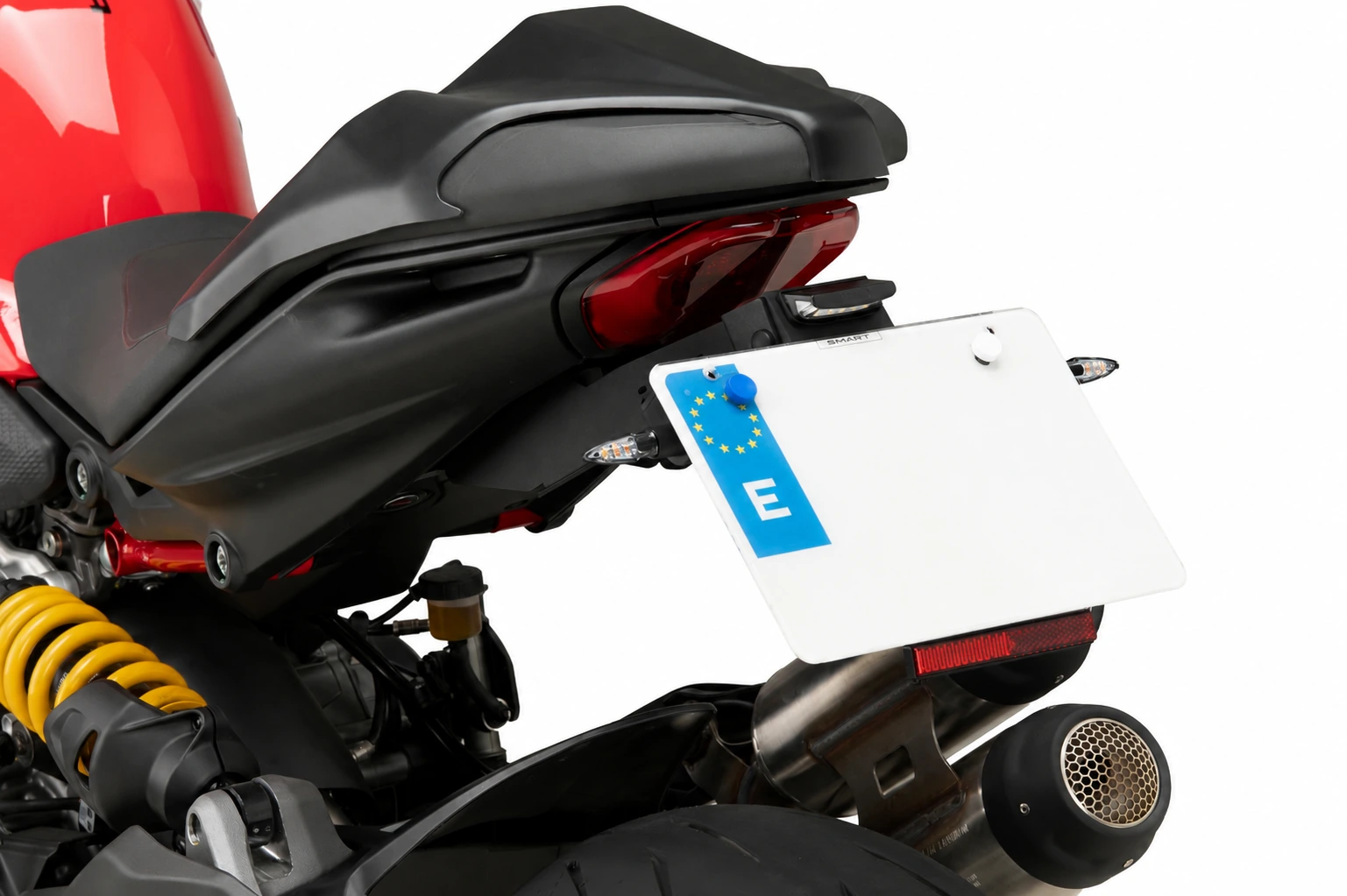 Adjustable license support PUIG Negru [1]