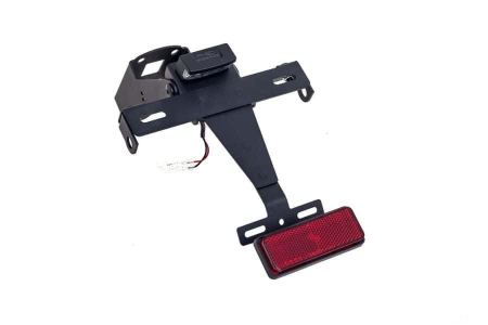 SUSPENSIE CADRU - Adjustable license support PUIG Negru