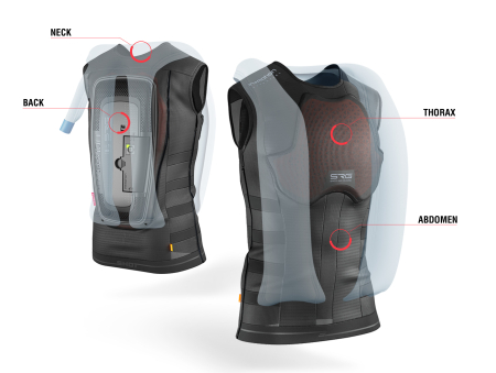 Airbag vest SRG SHOT AIR GUARD SRG-1 Negru L [4]