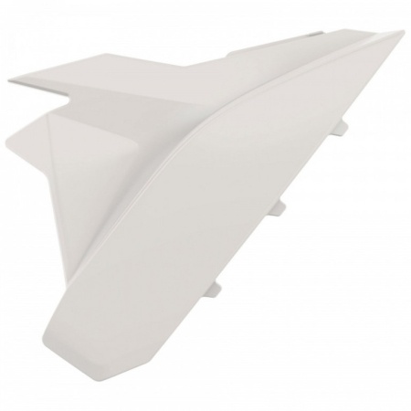 SUSPENSIE CADRU - Airbox covers POLISPORT Alb