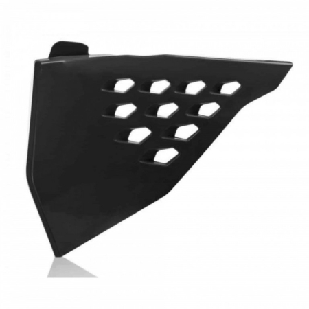 SUSPENSIE CADRU - Airbox covers POLISPORT Negru