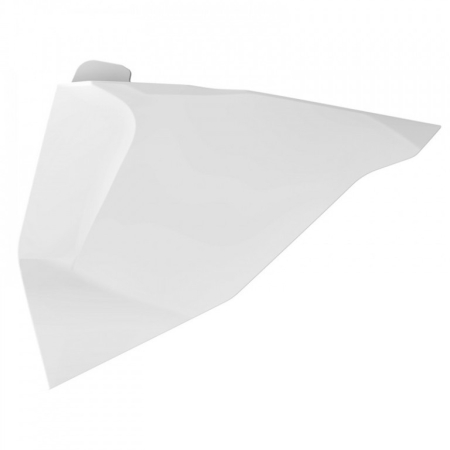 SUSPENSIE CADRU - Airbox covers POLISPORT white BD