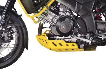 SUSPENSIE CADRU - Aluminum Trail Engine Guard CROSS-PRO Ice polish