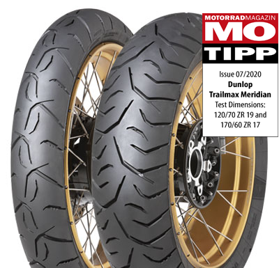 ANVELOPE & CAMERA - Anvelopa DUNLOP 90/90V21 (54V) TL TRX MERIDIAN