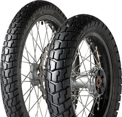 ANVELOPE & CAMERA - Anvelopa DUNLOP 120/90-17 64S TT TRAILMAX