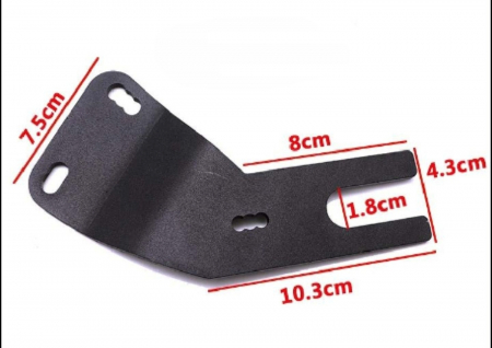 Aripa spate cu suport lateral extensie protecție noroi [5]