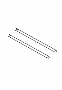 TRANSPORT & DEPOZITARE - Axis hinge SHAD (D4X72 ZN) for SH35/SH36/SH38X/SH44/SH47/SH48/SH58/SH59/TR41