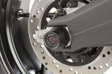 Roti & Accesorii - Axle sliders PUIG Negru color caps included