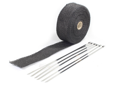 Banda termica - Banda termica toba esapament, culoare negru, 1,5x50mm, 10m