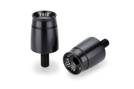 SUSPENSIE CADRU - Bar ends PUIG SPORT Negru