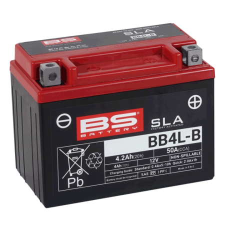 ELECTRICA & LUMINI - Baterie activata din fabrica BS-BATTERY BB4L-B (FA) (YB4L-B (FA)) SLA