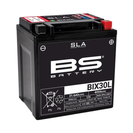 ELECTRICA & LUMINI - Baterie activata din fabrica BS-BATTERY BIX30L (FA) (YIX30L (FA)) SLA