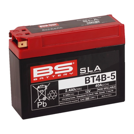 ELECTRICA & LUMINI - Baterie activata din fabrica BS-BATTERY BT4B-5 (FA) (YT4B-5 (FA)) SLA