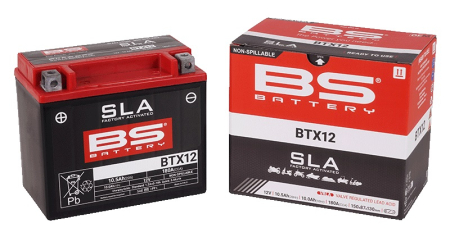 Baterie activata din fabrica BS-BATTERY BTX12 (FA) (YTX12 (FA)) SLA [2]