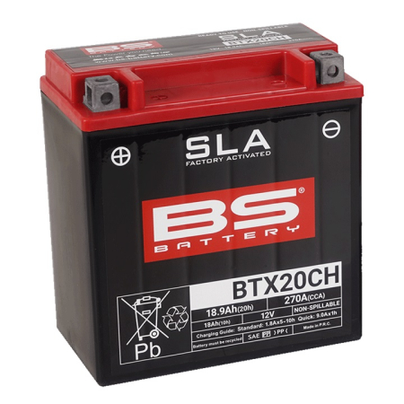 ELECTRICA & LUMINI - Baterie activata din fabrica BS-BATTERY BTX20CH (FA) (YTX20CH (FA)) SLA